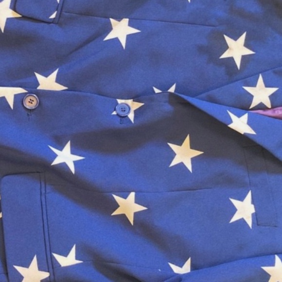 Oppo suit opposuit blazer jacket men’s Stars size 42 - Picture 3 of 6